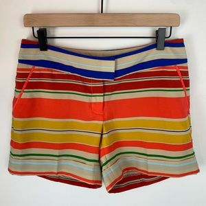 OUTBACK RED Multicolor Striped Shorts | Size 6
